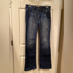 Ladies PAIGE Bootcut Jeans Waist Size 27